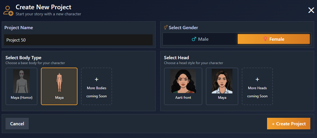 Create Character