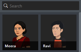 Search Bar Character