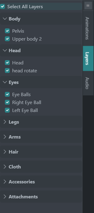 Select All Layers