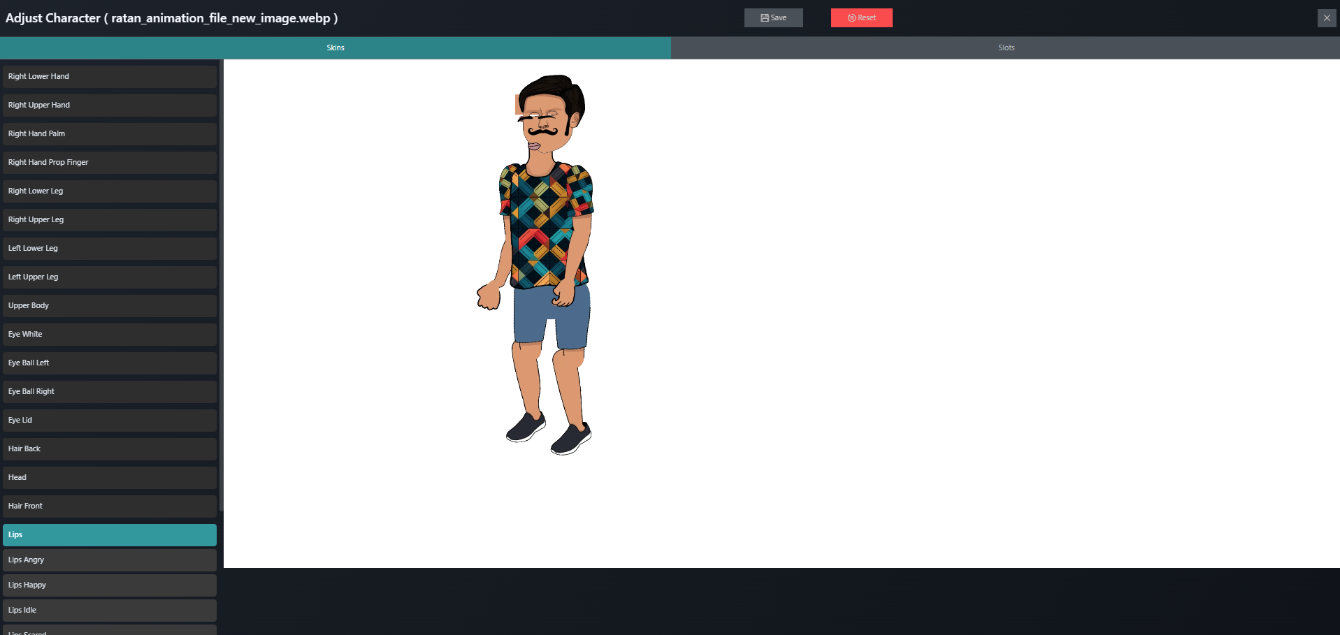 Edit Human Page