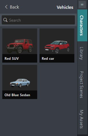 Vehicle Character