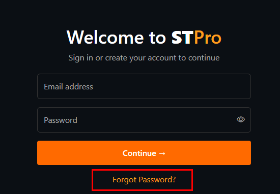 Forgot Password