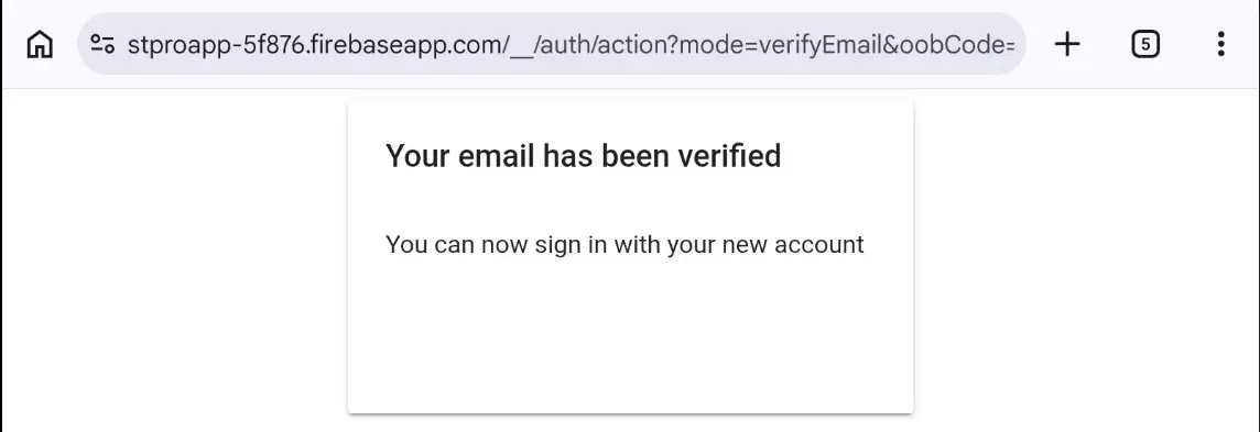 E-mail Verified