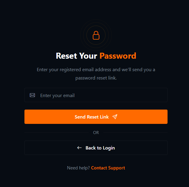 Forgot Password