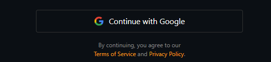 Google Registration
